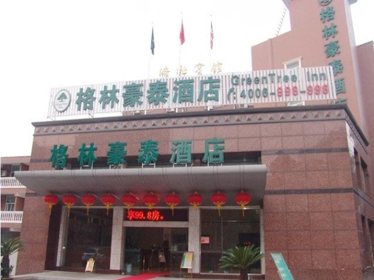 Greentree Inn Jiangsu Wuxi Luoshe Business Hotel Wuxi (Jiangsu) Eksteriør bilde